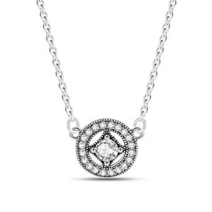 Silver Zirconia Necklace